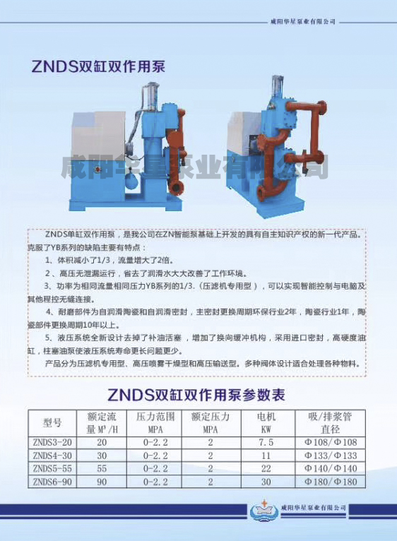 雙作用無(wú)卸漏節(jié)能新型壓濾機(jī)入料泵